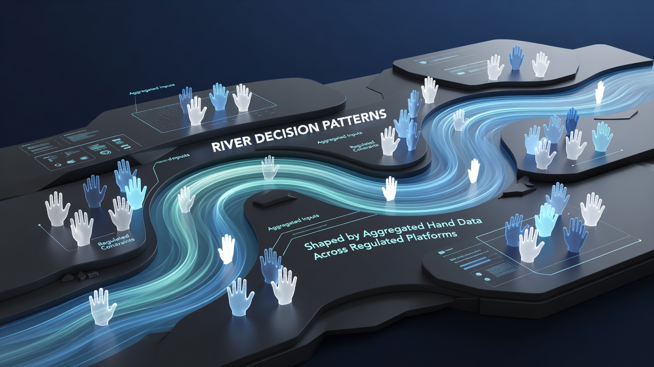 Aggregated Hand Histories Reveal River Decision Patterns Across Licensed Poker Platforms